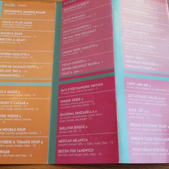 Hazel's - Love the menus - Bars Near Me - Birmingham, Michigan