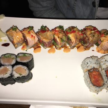 Little Buddha - Spicy salmon, yellowtail and green onion, Big Bang - Sushi Bars Near Me - West Nyack, New York Little Buddha - Spicy salmon, yellowtail and green onion, Big Bang - Sushi Bars Near Me - West Nyack, New York