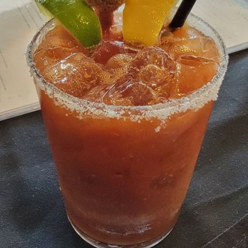 Nick's On 2nd - Bloody mary was sweet but the fried stuffed olive is where it's at - New American Near Me - Long Beach, California Nick's On 2nd - Bloody mary was sweet but the fried stuffed olive is where it's at - New American Near Me - Long Beach, California