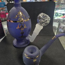 Waterbeds 'n' Stuff - Hemper Jeweled Egg collection glass pipes