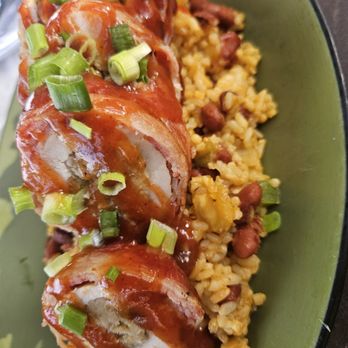La Casita de Rones - Chicken breast stuffed with mofongo - Caribbean Near Me - San Juan, Puerto Rico La Casita de Rones - Chicken breast stuffed with mofongo - Caribbean Near Me - San Juan, Puerto Rico