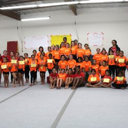 Matrix Gymnastics - Matrix's flip for fall Gymnastics Show