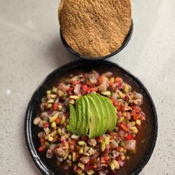Mariscos El Anzuelo - Tostada de Camaron