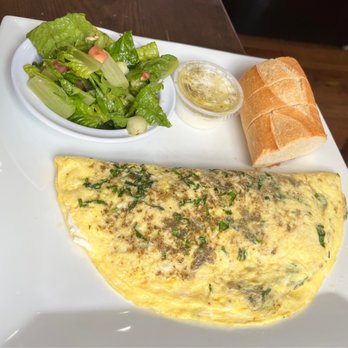 Cafe Olé - Goat Cheese Omelette - Coffee & Tea Near Me - Philadelphia, Pennsylvania