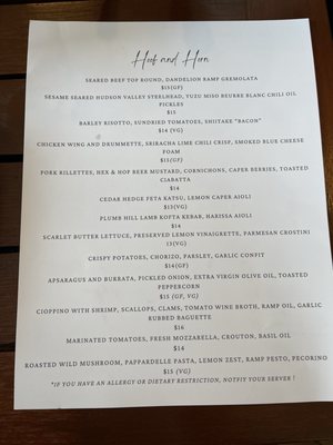 Menu photo 2 Hoof And Horn Potsdam, NY Menu photo 2 Hoof And Horn Potsdam, NY