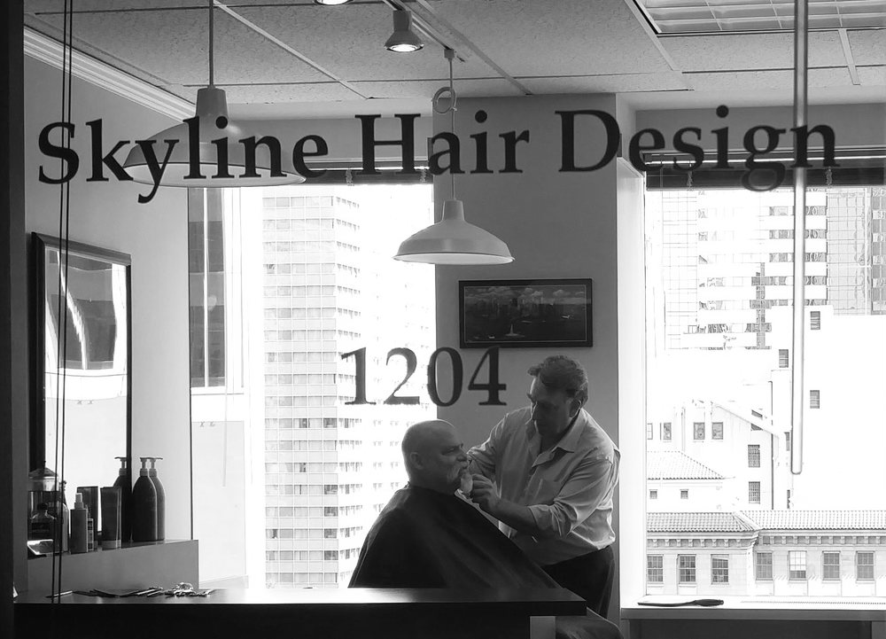 Skyline Hair Design Logo