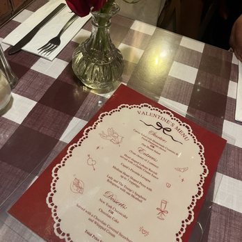 Compari's - Valentine's menu 2026 - Pizza Near Me - Los Angeles, California