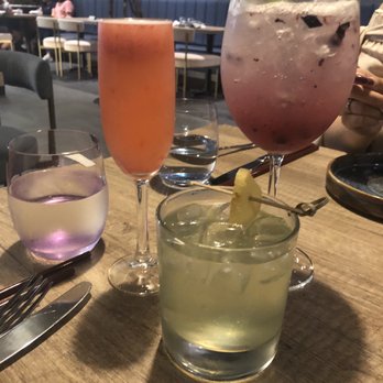 PŌPA - Orange- crazy rich asians, green- lost in paradise, purple- the halleberries (mocktail) - Burmese Near Me - Toronto, Ontario PŌPA - Orange- crazy rich asians, green- lost in paradise, purple- the halleberries (mocktail) - Burmese Near Me - Toronto, Ontario