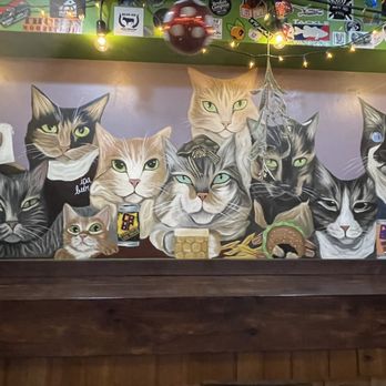 Candia Road Brewing - Cat mural - Breweries Near Me - Manchester, New Hampshire Candia Road Brewing - Cat mural - Breweries Near Me - Manchester, New Hampshire