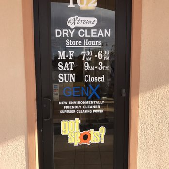 Extreme Dry Cleaners - The hours. Oh they also have free pickup and delivery. - Dry Cleaning Near Me - Rockledge, Florida