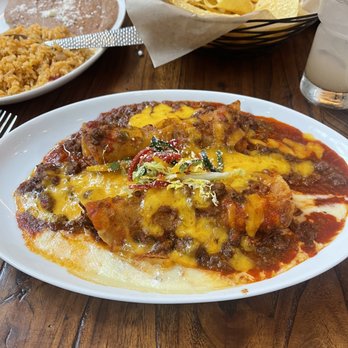 Paloma Suerte - Beef Enchiladas - Mexican Near Me - Fort Worth, Texas Paloma Suerte - Beef Enchiladas - Mexican Near Me - Fort Worth, Texas