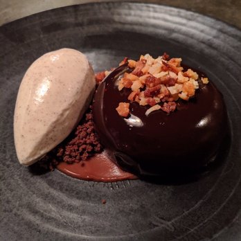Eberly - Chocolate Mousse Bombe - Bars Near Me - Austin, Texas Eberly - Chocolate Mousse Bombe - Bars Near Me - Austin, Texas