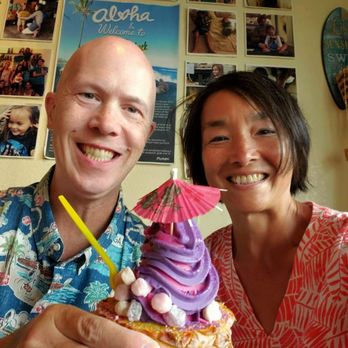 Makani's Magic Pineapple Shack - Unicorn Dole Whip in a pineapple - Juice Bars & Smoothies Near Me - Hilo, Hawaii Makani's Magic Pineapple Shack - Unicorn Dole Whip in a pineapple - Juice Bars & Smoothies Near Me - Hilo, Hawaii