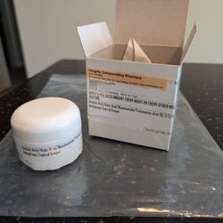 Integrity Compounding Pharmacy - My compound drug cream from Integrity Compounding Pharmacy. Shipped to Midtown via UPS Ground, overnight. 30 grams for $75 total.