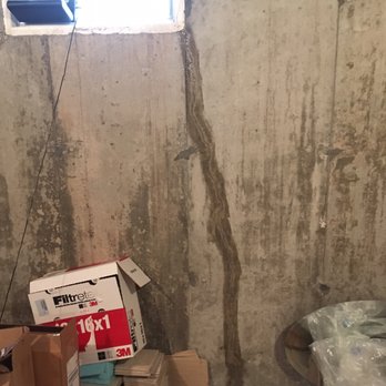 Building Structures Unlimited - Leaky Crack Under Basement Window. Applied Waterproof Membrane - Foundation Repair Near Me - Melville, New York Building Structures Unlimited - Leaky Crack Under Basement Window. Applied Waterproof Membrane - Foundation Repair Near Me - Melville, New York