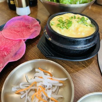 Arisu Korean BBQ & Tofu - Steamed Egg, Ssam (Radish) & banchan - Barbeque Near Me - Murfreesboro, Tennessee Arisu Korean BBQ & Tofu - Steamed Egg, Ssam (Radish) & banchan - Barbeque Near Me - Murfreesboro, Tennessee