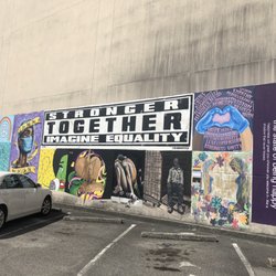 Stronger Together Imagine Equality Mural