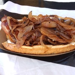 Wild Spoon - Chief seattle dog (i.e. reindeer dog + cream cheese). Delicious!