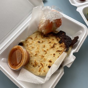 EL Granito De Oro - a meal in a styrofoam container - Salvadoran Near Me - Chantilly, Virginia EL Granito De Oro - a meal in a styrofoam container - Salvadoran Near Me - Chantilly, Virginia