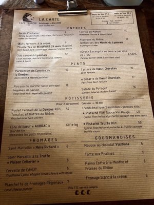Menu photo 6 Café Terroir Lyon, 69