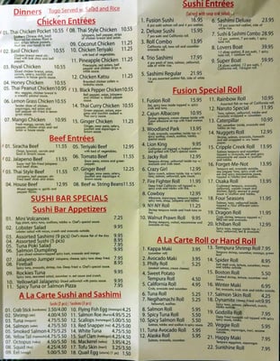 Menu photo 6 Fusion Japan Woodland Park, CO Menu photo 6 Fusion Japan Woodland Park, CO