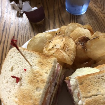 Mike's Place - Ham & Turkey Club with Hot Chips!!! - Burgers Near Me - Clearville, Pennsylvania