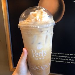 A much needed caramel macchiato with 2 extra shots and whipped cream on top. Makes any crummy week much better