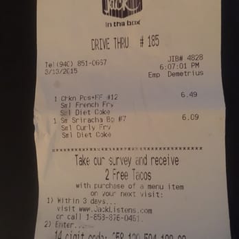 Jack in the Box - Burgers Near Me - Wichita Falls, Texas