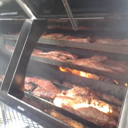 Johnsons BBQ Shack - The smoke is often loaded to capacity when we start the day, but hurry and find us we typically sell out quick