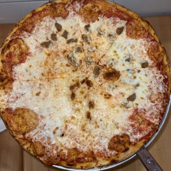 Graffiti Pizza - half cheese half sausage - Pizza Near Me - Pensacola, Florida