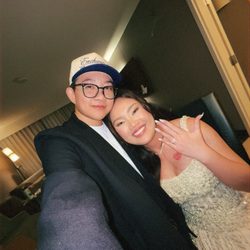 Courtyard by Marriott Livermore - Post-wedding selfie!