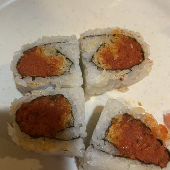 Peking Buffet - four pieces of sushi on a white plate - Chinese Near Me - Glassboro, New Jersey