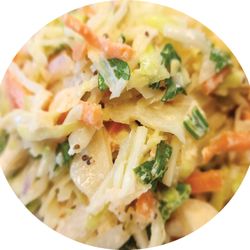 Salads On Demand - This is our house-made coleslaw. It is dressed in our own house-made "coleslaw dressing".
