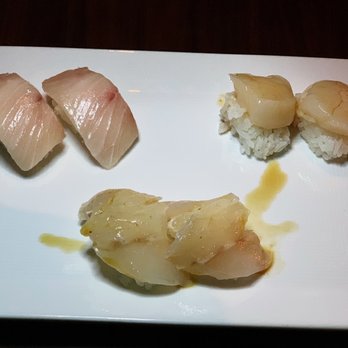 SUGARFISH | Flatiron - Yellowtail/Seabass/Scallop (Special) Sushi - Sushi Bars Near Me - New York, New York