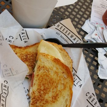 Cheesewalla - Tomato, basil, provolone selection.  So fresh.  I highly recommend. - Sandwiches Near Me - Redlands, California