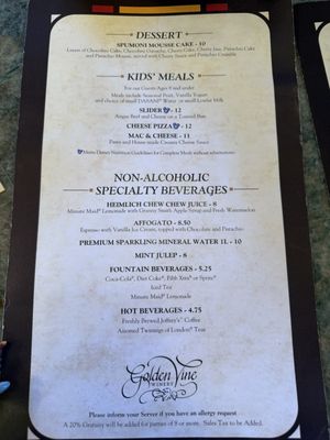 Menu photo 3 Magic Key Terrace - Magic Key Holder Dining Anaheim, CA Menu photo 3 Magic Key Terrace - Magic Key Holder Dining Anaheim, CA