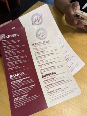 Menu photo 2 Club level Grille Richmond, VA