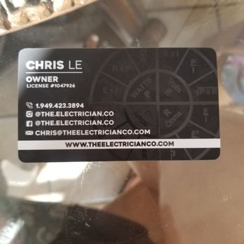 The Electrician - Contact info, truly excellent electrician!! - Electricians Near Me The Electrician - Contact info, truly excellent electrician!! - Electricians Near Me