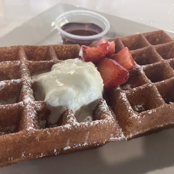 & Waffles - 1/2 Waffle - Breakfast & Brunch Near Me - Long Beach, California