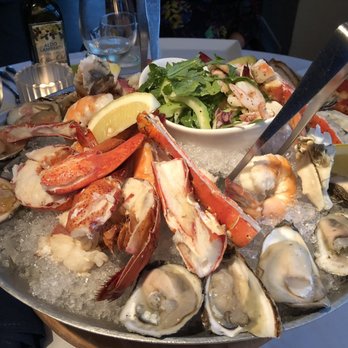 Caffe Aldo Lamberti - Seafood Salad Lamberti - super yum and in great amount - Italian Near Me - Cherry Hill, New Jersey