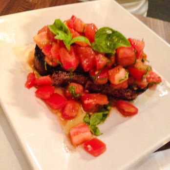 Edwin Mills by Equator - Bruschetta is a perfect start the main course. - New American Near Me - Pasadena, California