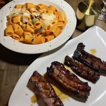 The Tradewinds - Spicy Rigatoni, Slab Bacon - Seafood Near Me - Point Pleasant Beach, New Jersey