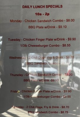 Menu photo 1 Freds BBQ Headland, AL Menu photo 1 Freds BBQ Headland, AL