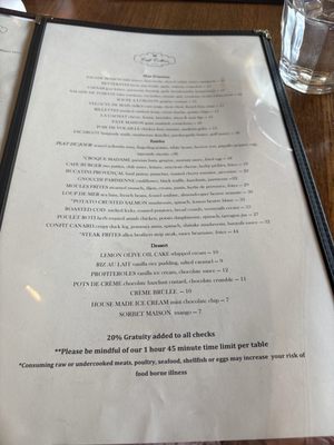Menu photo 1 Cafe Colline Arlington, VA Menu photo 1 Cafe Colline Arlington, VA