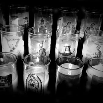 El Santuario De Chimayo - Prayer candles in the Sanctuario. - Churches Near Me - Chimayo, New Mexico El Santuario De Chimayo - Prayer candles in the Sanctuario. - Churches Near Me - Chimayo, New Mexico