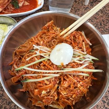 Ma Dang Gook Soo - Spicy cold noodle - Korean Near Me - Los Angeles, California Ma Dang Gook Soo - Spicy cold noodle - Korean Near Me - Los Angeles, California