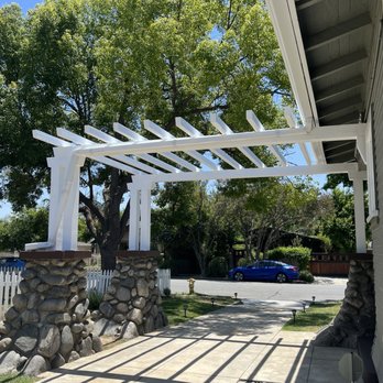 West Coast Carpentry - Porte Cochere and seamless gutters - Painters Near Me - Riverside, California