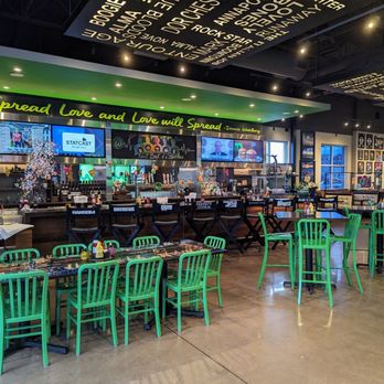 Wahlburgers - Bar area - Burgers Near Me - St. Charles, Illinois