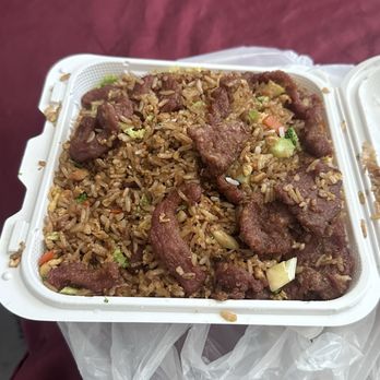 Volcano Wok - Beef Fried Rice - Chinese Near Me - Los Angeles, California Volcano Wok - Beef Fried Rice - Chinese Near Me - Los Angeles, California