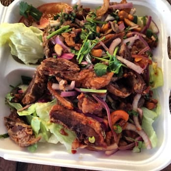 Thai Bay Restaurant - The duck salad. Loved it! Around $10 - Thai Near Me - Largo, Florida Thai Bay Restaurant - The duck salad. Loved it! Around $10 - Thai Near Me - Largo, Florida